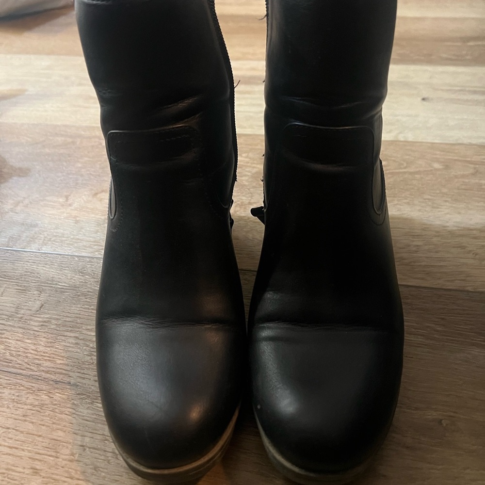 Dr. Scholl's Black Ankle Boots